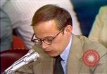 Image of John Dean's testimony Washington DC USA, 1973, second 12 stock footage video 65675057443