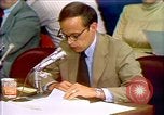 Image of John Dean's testimony Washington DC USA, 1973, second 19 stock footage video 65675057443