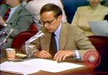 Image of John Dean's testimony Washington DC USA, 1973, second 22 stock footage video 65675057443