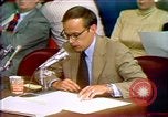 Image of John Dean's testimony Washington DC USA, 1973, second 23 stock footage video 65675057443