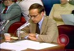 Image of John Dean's testimony Washington DC USA, 1973, second 24 stock footage video 65675057443