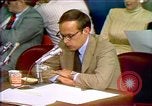 Image of John Dean's testimony Washington DC USA, 1973, second 25 stock footage video 65675057443