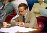 Image of John Dean's testimony Washington DC USA, 1973, second 26 stock footage video 65675057443