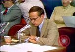 Image of John Dean's testimony Washington DC USA, 1973, second 31 stock footage video 65675057443