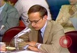Image of John Dean's testimony Washington DC USA, 1973, second 41 stock footage video 65675057443