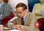 Image of John Dean's testimony Washington DC USA, 1973, second 44 stock footage video 65675057443