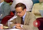 Image of John Dean's testimony Washington DC USA, 1973, second 46 stock footage video 65675057443