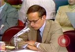 Image of John Dean's testimony Washington DC USA, 1973, second 50 stock footage video 65675057443