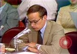 Image of John Dean's testimony Washington DC USA, 1973, second 58 stock footage video 65675057443