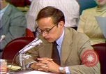 Image of John Dean's testimony Washington DC USA, 1973, second 60 stock footage video 65675057443