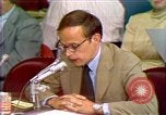Image of John Dean's testimony Washington DC USA, 1973, second 61 stock footage video 65675057443