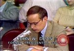 Image of John Dean testifies Washington DC USA, 1973, second 54 stock footage video 65675057450
