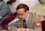 Image of John Dean testifies Washington DC USA, 1973, second 57 stock footage video 65675057450