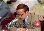 Image of John Dean testifies Washington DC USA, 1973, second 58 stock footage video 65675057450