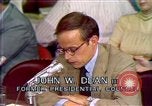 Image of John Dean testifies Washington DC USA, 1973, second 59 stock footage video 65675057450
