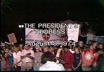 Standbild Präsident Nixons Rücktritt Rede Washington DC USA, 1974, aus Sekunde 13 historischem Filmmaterial Videoclip 65675057497