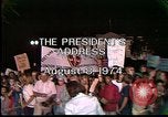 Standbild Präsident Nixons Rücktritt Rede Washington DC USA, 1974, aus Sekunde 14 historischem Filmmaterial Videoclip 65675057497