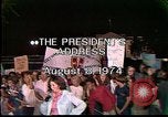Standbild Präsident Nixons Rücktritt Rede Washington DC USA, 1974, aus Sekunde 17 historischem Filmmaterial Videoclip 65675057497