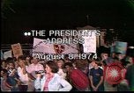 Standbild Präsident Nixons Rücktritt Rede Washington DC USA, 1974, aus Sekunde 18 historischem Filmmaterial Videoclip 65675057497