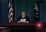Standbild Präsident Nixons Rücktritt Rede Washington DC USA, 1974, aus Sekunde 62 historischem Filmmaterial Videoclip 65675057497