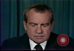 Standbild Präsident Nixons Rücktritt Rede Washington DC USA, 1974, aus Sekunde 35 historischem Filmmaterial Videoclip 65675057498