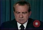 Standbild Präsident Nixons Rücktritt Rede Washington DC USA, 1974, aus Sekunde 61 historischem Filmmaterial Videoclip 65675057498