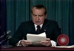 Standbild Präsident Nixons Rücktritt Rede Washington DC USA, 1974, aus Sekunde 6 historischem Filmmaterial Videoclip 65675057499