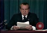 Standbild Präsident Nixons Rücktritt Rede Washington DC USA, 1974, aus Sekunde 7 historischem Filmmaterial Videoclip 65675057499