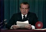 Standbild Präsident Nixons Rücktritt Rede Washington DC USA, 1974, aus Sekunde 8 historischem Filmmaterial Videoclip 65675057499