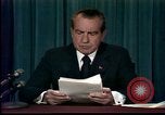 Standbild Präsident Nixons Rücktritt Rede Washington DC USA, 1974, aus Sekunde 9 historischem Filmmaterial Videoclip 65675057499