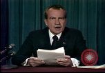 Standbild Präsident Nixons Rücktritt Rede Washington DC USA, 1974, aus Sekunde 13 historischem Filmmaterial Videoclip 65675057499