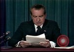 Standbild Präsident Nixons Rücktritt Rede Washington DC USA, 1974, aus Sekunde 19 historischem Filmmaterial Videoclip 65675057499