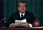 Standbild Präsident Nixons Rücktritt Rede Washington DC USA, 1974, aus Sekunde 22 historischem Filmmaterial Videoclip 65675057499
