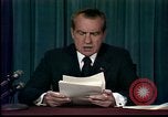Standbild Präsident Nixons Rücktritt Rede Washington DC USA, 1974, aus Sekunde 24 historischem Filmmaterial Videoclip 65675057499