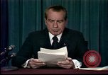 Standbild Präsident Nixons Rücktritt Rede Washington DC USA, 1974, aus Sekunde 25 historischem Filmmaterial Videoclip 65675057499