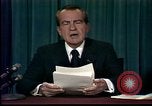 Standbild Präsident Nixons Rücktritt Rede Washington DC USA, 1974, aus Sekunde 26 historischem Filmmaterial Videoclip 65675057499