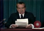 Standbild Präsident Nixons Rücktritt Rede Washington DC USA, 1974, aus Sekunde 28 historischem Filmmaterial Videoclip 65675057499
