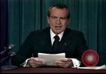 Standbild Präsident Nixons Rücktritt Rede Washington DC USA, 1974, aus Sekunde 32 historischem Filmmaterial Videoclip 65675057499