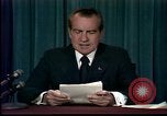 Standbild Präsident Nixons Rücktritt Rede Washington DC USA, 1974, aus Sekunde 33 historischem Filmmaterial Videoclip 65675057499