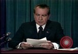 Standbild Präsident Nixons Rücktritt Rede Washington DC USA, 1974, aus Sekunde 37 historischem Filmmaterial Videoclip 65675057499