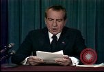 Standbild Präsident Nixons Rücktritt Rede Washington DC USA, 1974, aus Sekunde 40 historischem Filmmaterial Videoclip 65675057499
