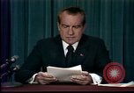 Standbild Präsident Nixons Rücktritt Rede Washington DC USA, 1974, aus Sekunde 43 historischem Filmmaterial Videoclip 65675057499