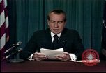 Standbild Präsident Nixons Rücktritt Rede Washington DC USA, 1974, aus Sekunde 48 historischem Filmmaterial Videoclip 65675057499
