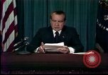 Standbild Präsident Nixons Rücktritt Rede Washington DC USA, 1974, aus Sekunde 51 historischem Filmmaterial Videoclip 65675057499