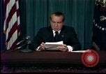 Standbild Präsident Nixons Rücktritt Rede Washington DC USA, 1974, aus Sekunde 61 historischem Filmmaterial Videoclip 65675057499