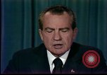 Standbild Präsident Nixons Rücktritt Rede Washington DC USA, 1974, aus Sekunde 10 historischem Filmmaterial Videoclip 65675057500