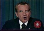 Standbild Präsident Nixons Rücktritt Rede Washington DC USA, 1974, aus Sekunde 15 historischem Filmmaterial Videoclip 65675057500