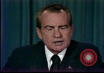 Standbild Präsident Nixons Rücktritt Rede Washington DC USA, 1974, aus Sekunde 16 historischem Filmmaterial Videoclip 65675057500