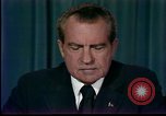 Standbild Präsident Nixons Rücktritt Rede Washington DC USA, 1974, aus Sekunde 17 historischem Filmmaterial Videoclip 65675057500