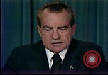 Standbild Präsident Nixons Rücktritt Rede Washington DC USA, 1974, aus Sekunde 19 historischem Filmmaterial Videoclip 65675057500